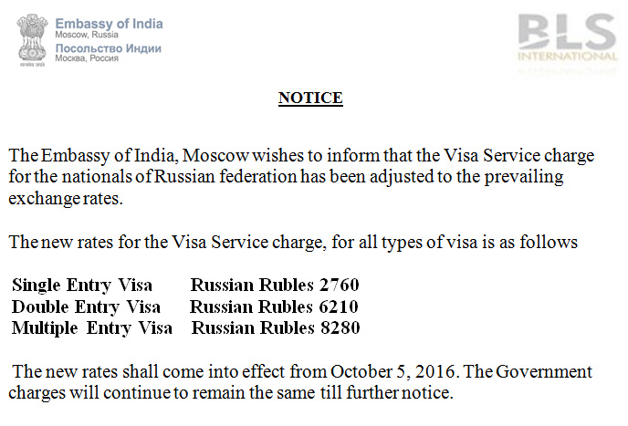 Price List For Russian Visas 53
